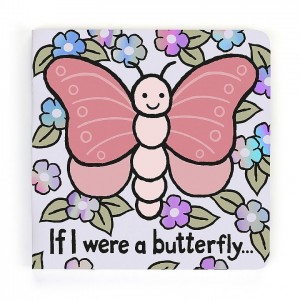 Jellycat If I Were A Butterfly Book 15 CM X 15 CM | 42563FJZY