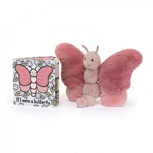 Jellycat If I Were A Butterfly Book and Beatrice Butterfly | 86341ZIYF