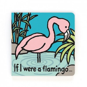 Jellycat If I Were A Flamingo Book 15 CM X 15 CM | 58074NMLG
