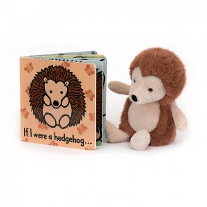 Jellycat If I Were A Hedgehog Book and Willow Hedgehog | 48125CBWA