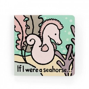 Jellycat If I Were A Seahorse Book 15 CM X 15 CM | 46215QBXL