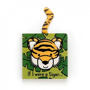 Jellycat If I Were A Tiger Book 15 CM X 15 CM | 27136VSWC