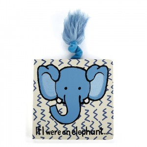 Jellycat If I Were An Elephant Book 15 CM X 15 CM | 78143AYCK