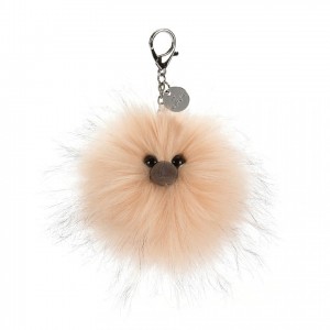Jellycat Just Peachy Bag Charm 7 CM X 7 CM | 52073EXPT