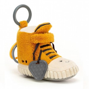 Jellycat Kicketty Sneaker Activity Toy 14 CM X 9 CM | 64302KOQW