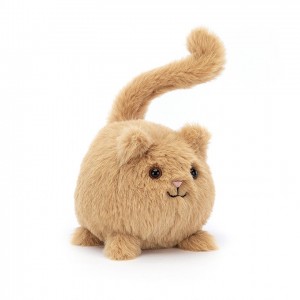 Jellycat Kitten Caboodle Ginger 10 CM X 10 CM | 68312XKQY