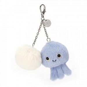 Jellycat Kutie Pops Jellyfish Bag Charm 7 CM X 7 CM | 58043GTYF