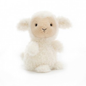 Jellycat Little Lamb 18 CM X 10 CM | 62105ZLCQ