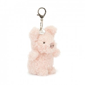 Jellycat Little Pig Bag Charm 17 CM X 6 CM | 02698DJZK