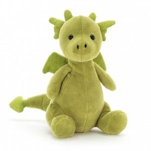 Jellycat Little Puff Jade 16 CM X 10 CM | 78945PWRS