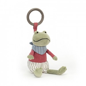 Jellycat Little Rambler Frog Rattle 13 CM X 8 CM | 94860OMUC