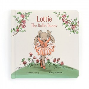 Jellycat Lottie The Ballet Bunny Book 19 CM X 19 CM | 83749ZFBS