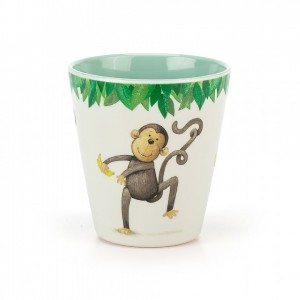 Jellycat Mattie Monkey Melamine Cup 9 CM X 9 CM | 79436ELOM