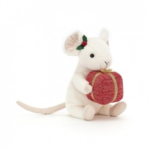 Jellycat Merry Mouse Present 18 CM X 9 CM | 19823ZDMU