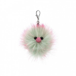 Jellycat Mint Fizz Bag Charm 7 CM X 7 CM | 15276UQFK
