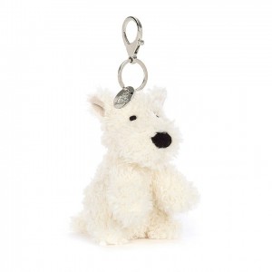 Jellycat Munro Scottie Dog Bag Charm 11 CM X 6 CM | 10752QGMC