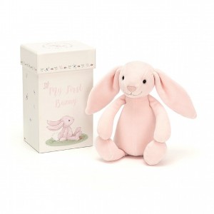 Jellycat My First Bunny Pink 19 CM X 8 CM | 82501FJCN