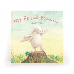 Jellycat My Friend Bunny Book 23 CM X 23 CM | 94731NICH