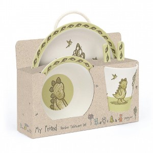 Jellycat My Friend Dino Bamboo Set 25 CM X 7 CM | 41093TBKX