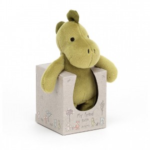 Jellycat My Friend Dino Rattle 12 CM X 5 CM | 16470CEJO