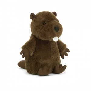 Jellycat Nippit Beaver 13 CM X 7 CM | 75016UIKC