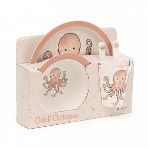 Jellycat Odell Octopus Bamboo Set 25 CM X 7 CM | 54073AQMH