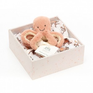 Jellycat Odell Octopus Gift Set 18 CM X 18 CM | 84107CEXL