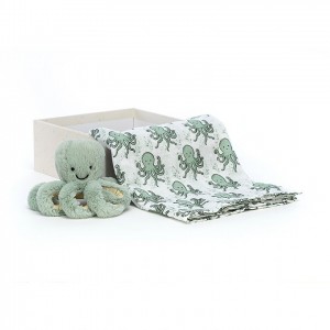 Jellycat Odyssey Octopus Gift Set 18 CM X 18 CM | 06271XLOA