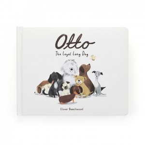 Jellycat Otto the Loyal Long Dog Book 18 CM X 23 CM | 10748KEUA