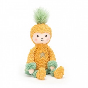 Jellycat Perky Pineapple Top 30 CM X 6 CM | 92605MLVR