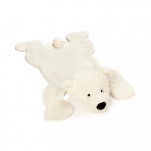 Jellycat Perry Polar Bear Playmat 85 CM X 42 CM | 54830UZQE