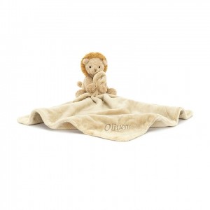 Jellycat Personalised Fuddlewuddle Lion Soother 34 CM X 34 CM | 81620MUHB