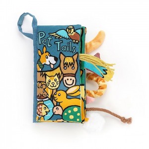 Jellycat Pet Tails Book 20 CM X 12 CM | 72468UIMF