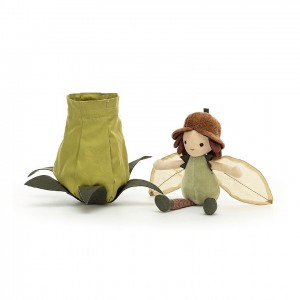 Jellycat Petalkin Doll Acorn 23 CM X 9 CM | 60834SKJT