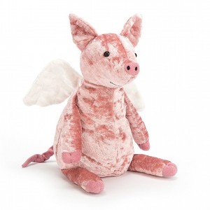 Jellycat Piggy Might Fly 20 CM X 9 CM | 82453ISWL
