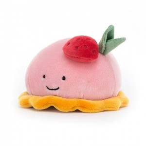 Jellycat Pretty Patisserie Dome Framboise 5 CM X 10 CM | 93276CJNV