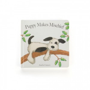 Jellycat Puppy Makes Mischief Book 19 CM X 19 CM | 20815IOXC
