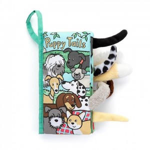 Jellycat Puppy Tails Activity Book 22 CM X 13 CM | 84093FXCT