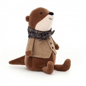 Jellycat Riverside Rambler Otter 21 CM X 8 CM | 31850KAVF