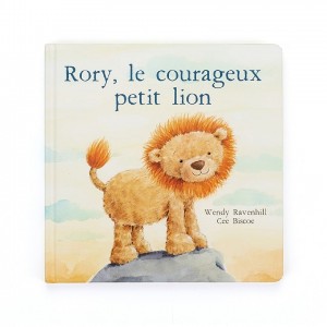 Jellycat Rory Le Courageux Petit Lion Livre (The Very Brave Lion) 23 CM X 23 CM | 75314XKBS