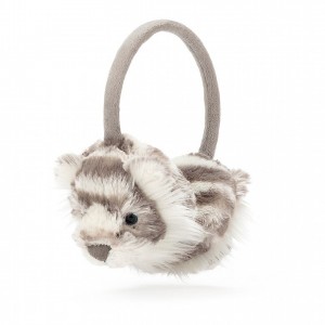 Jellycat Sacha Tiger Ear Muffs 18 CM X 16 CM | 36092TQRC