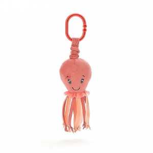 Jellycat Sea Streamer Octopus Jitter 9 CM X 6 CM | 02697BIJP