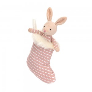 Jellycat Shimmer Stocking Bunny 20 CM X 9 CM | 08371SOME