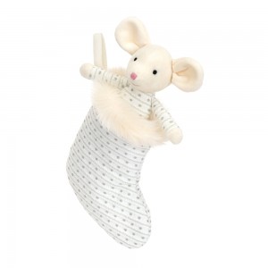 Jellycat Shimmer Stocking Mouse 20 CM X 9 CM | 12938YGRA