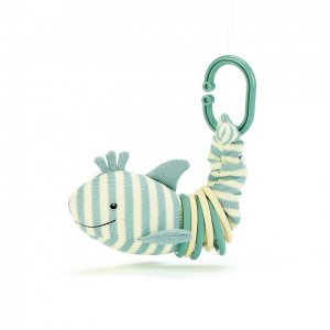 Jellycat Sidney Shark Clicketty 14 CM | 84370LTDN