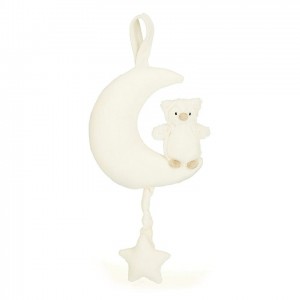 Jellycat Snowy Owl Musical Pull 23 CM X 17 CM | 97158GXQK