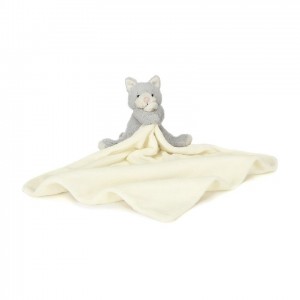Jellycat Soppy Kitty Soother 34 CM | 94567QXHG