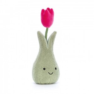 Jellycat Sweet Sproutling Fuchsia 22 CM X 8 CM | 07328BDYQ
