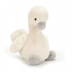 Jellycat Syllabub Swan Grey Chime 23 CM | 83791MEVD