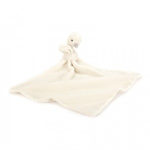 Jellycat Syllabub Swan Grey Soother 34 CM X 8 CM | 16489AGDQ